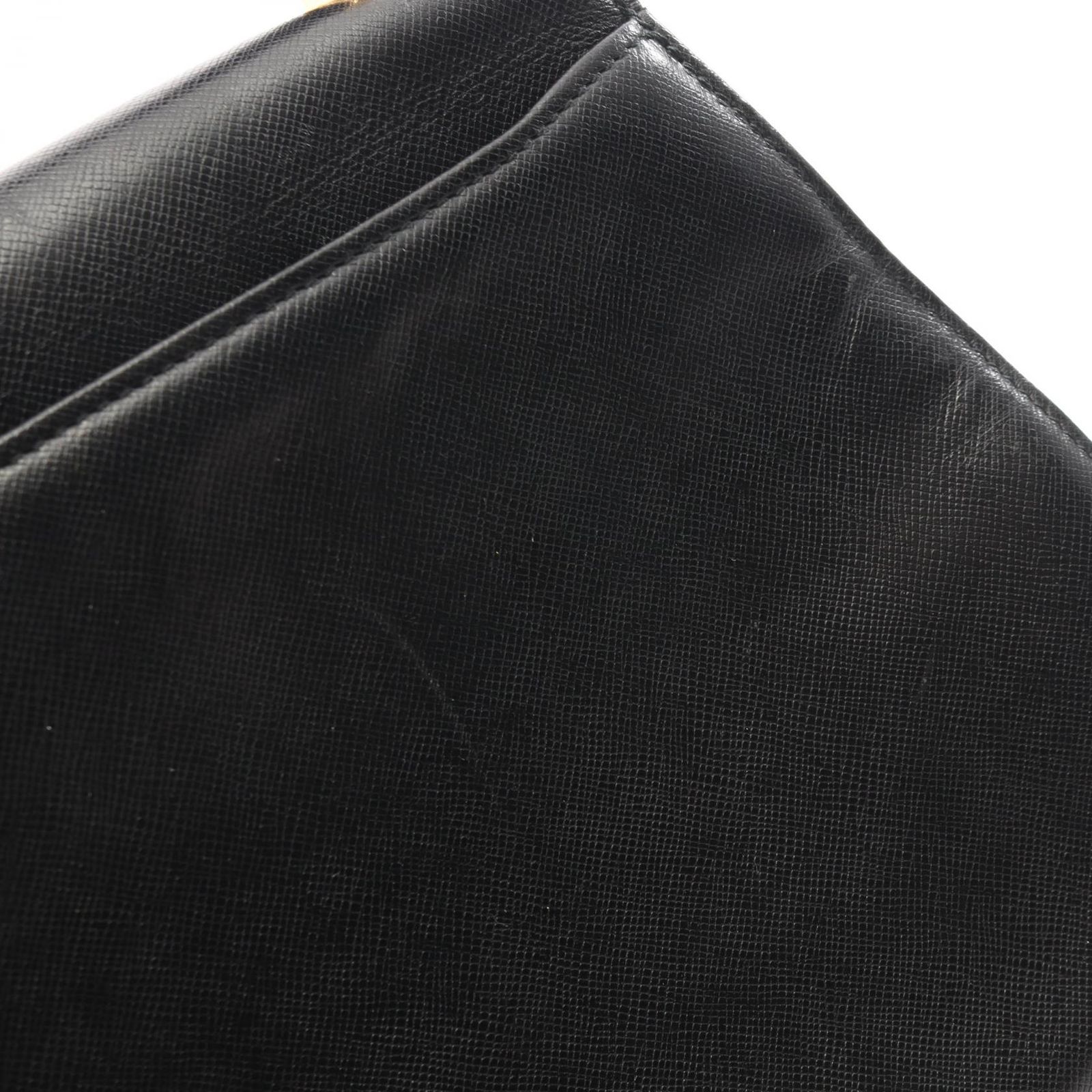 ジバンシィ GIVENCHY ハンドバッグ ターンロック 2WAY ブラック レザー
