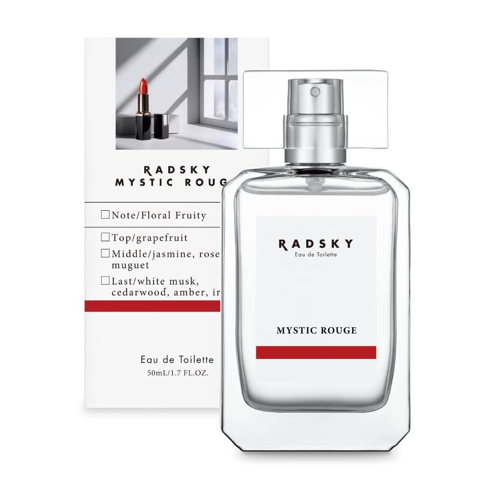 RADSKY ミスティックルージュ オードトワレ 50mL ユニセックス 香水 メンズ レディース フローラルフルーティ ジャスミン ローズ ギフトにおすすめ [ミスティックルージュ]