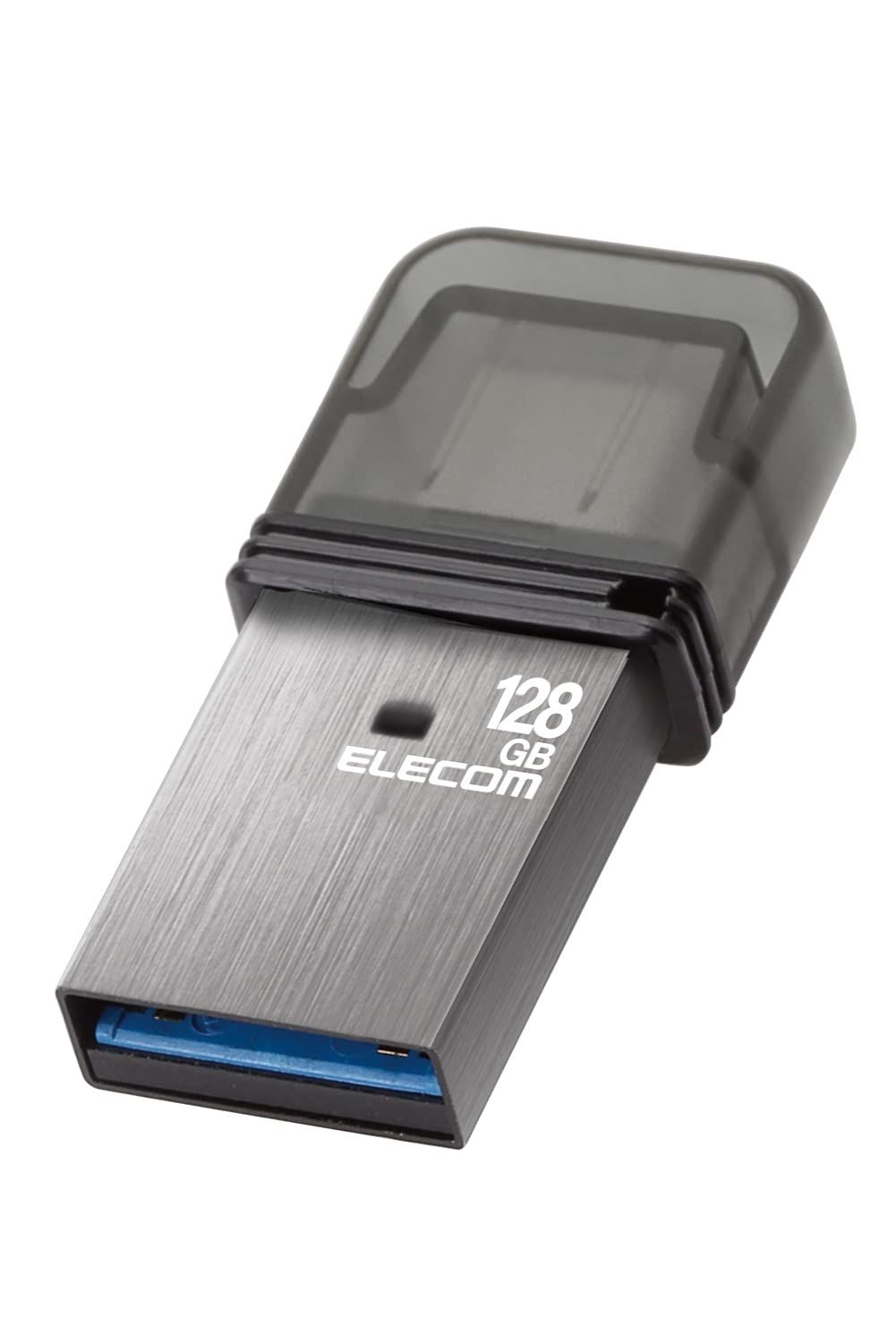 エレコム USBメモリ 128GB USB3.2（Gen1） Type-C キャップ式 シルバー MF-CAU32128GSV [シルバー] [128GB]