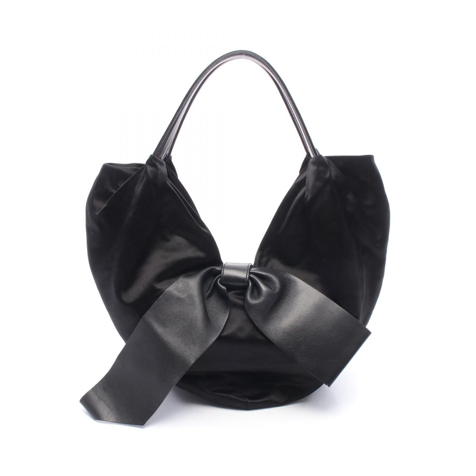 ヴァレンチノ Valentino ショルダーバッグ ブラック ナイロン レザー