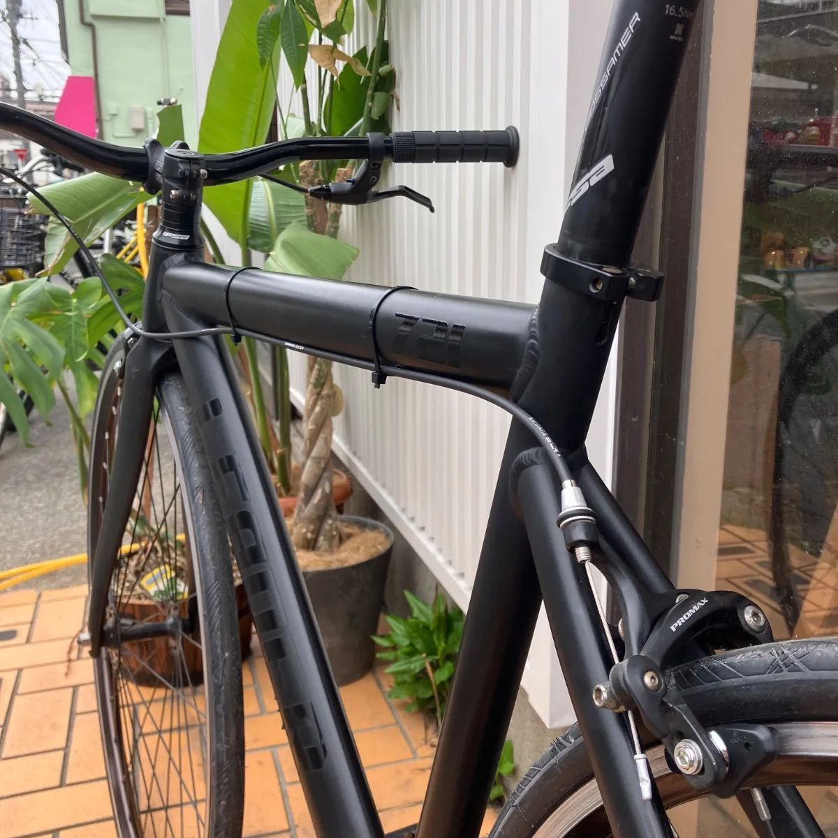 ピストバイク [オーバーホール済]　ブランド不明 USED】LEADER 721 XS ピストバイク オーバーホール済みで即乗り出し