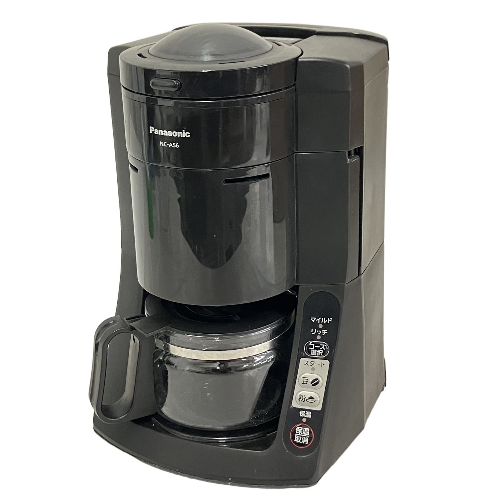 Panasonic NC-A56 2016年製 ドリップコーヒー パナソニック カフェ コーヒーマシン 沸騰浄水 コーヒーメーカー 中古 T11168259