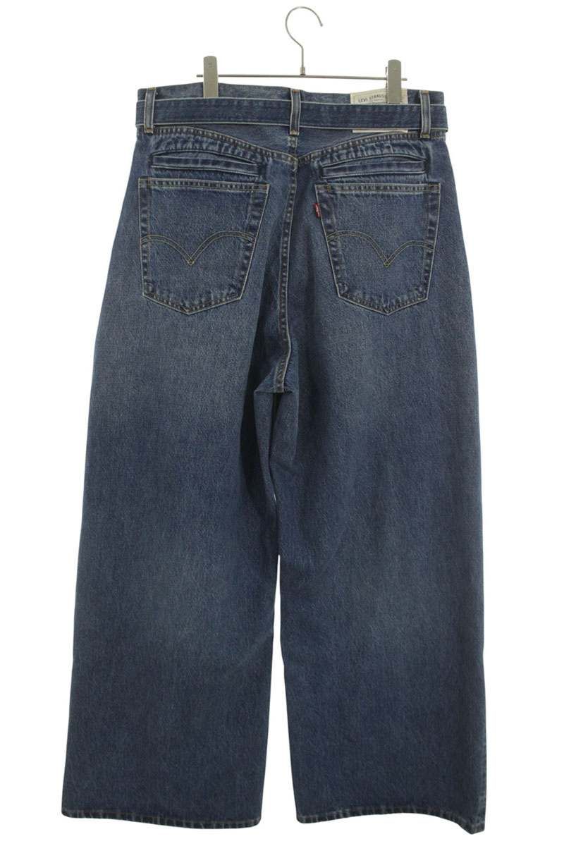 サカイ ×リーバイス LEVI'S 25SS 25-0962S ベルト付きワイドデニム