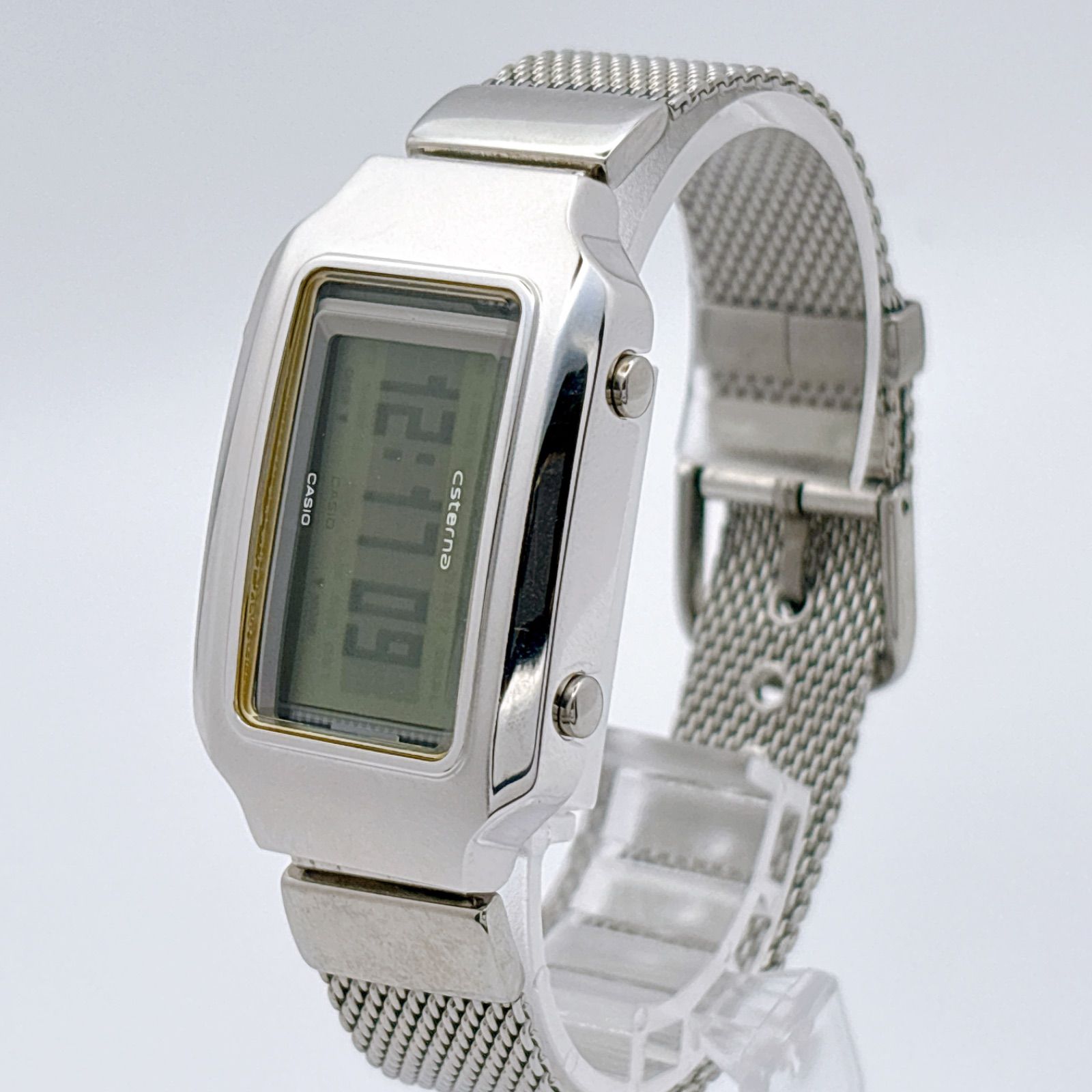 【激レア完品】CASIO csterna シーステレナ CSN-002 箱・説明書付 デッドストック級 ヴィンテージ デジタル腕時計 279