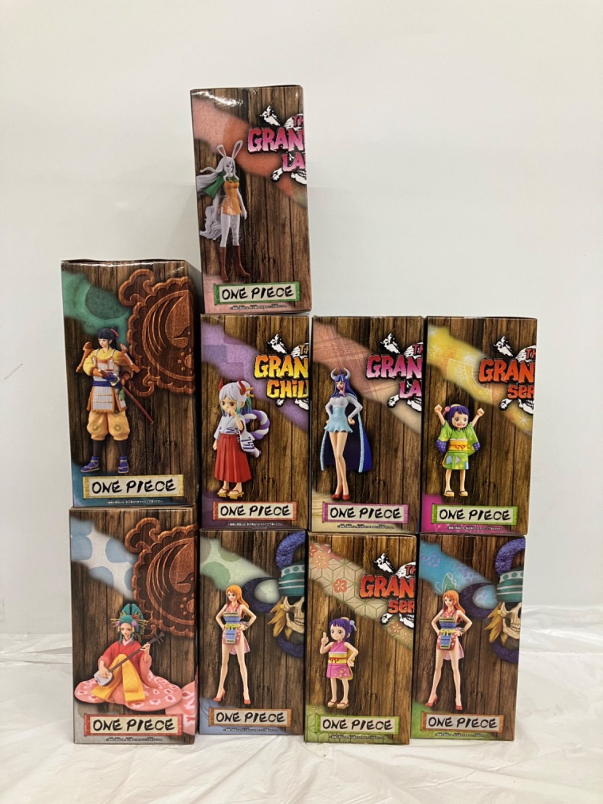 F*F様 ワンピース ナミ フィギュア 9体セット 未開封 ONE PIECE ワンピース DXF フィギュア ナミ 他 9種セット