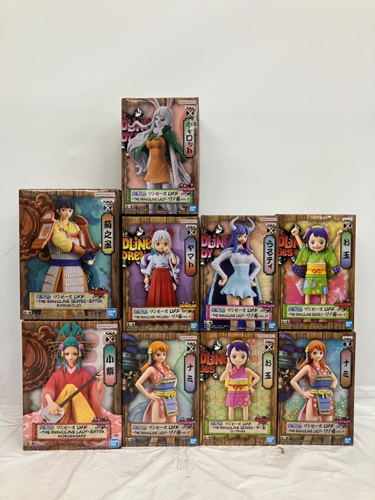 未開封 ONE PIECE ワンピース DXF フィギュア ナミ 他 9種セット