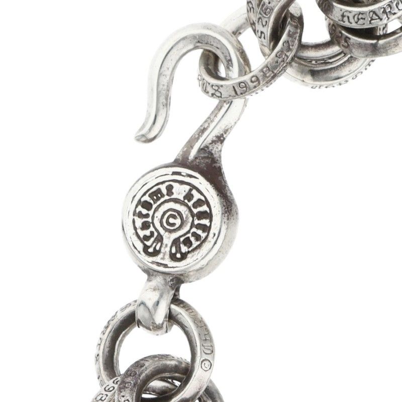 クロムハーツ 1 DOUBLE B RING/ダブルBリング シルバーブレスレット