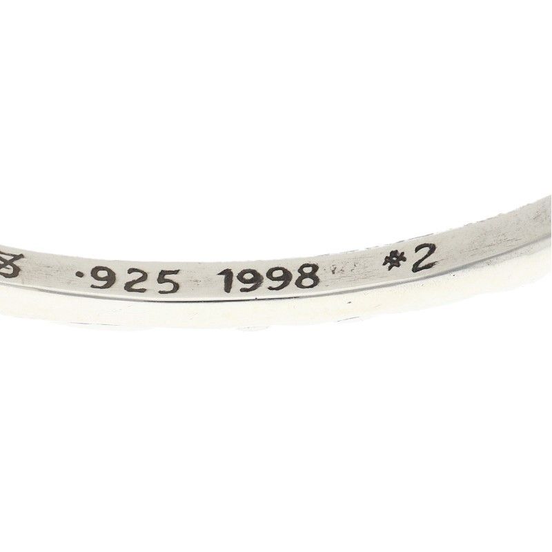 クロムハーツ BANGLE SCROLL/スクロールバンド シルバーブレスレット