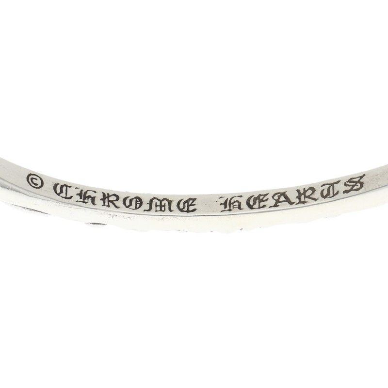 クロムハーツ BANGLE SCROLL/スクロールバンド シルバーブレスレット
