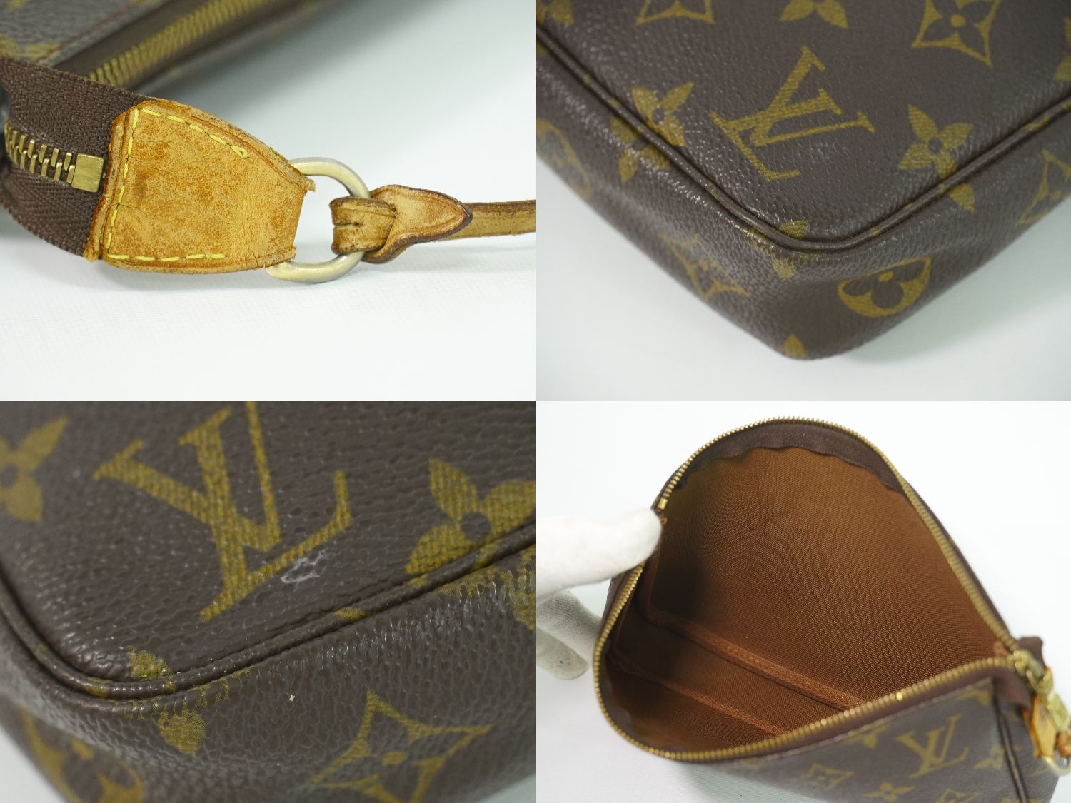 本物 ルイヴィトン LV LOUIS VUITTON ポシェットアクセソワール 