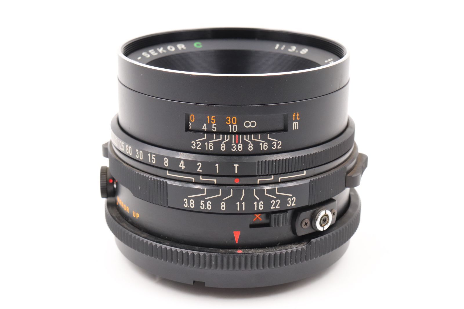 極上品☆マミヤ MAMIYA SEKOR C 127mm F3.8 中望遠単焦点 中判用レンズ
