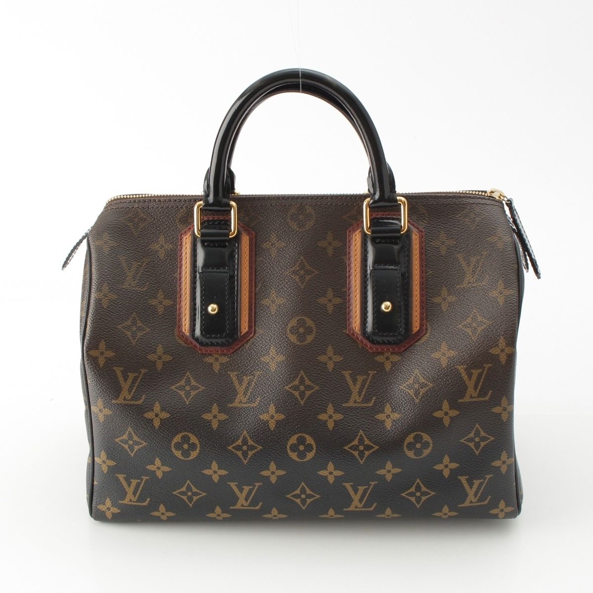 Louis Vuitton ボストンバッグ ブラウン/ブラック 【公式通販】