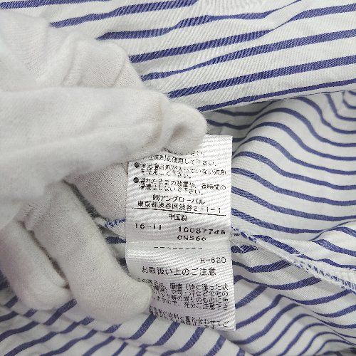 ◇ ANGLOBAL SHOP アングローバルショップ ストライプ柄 長袖 シャツ