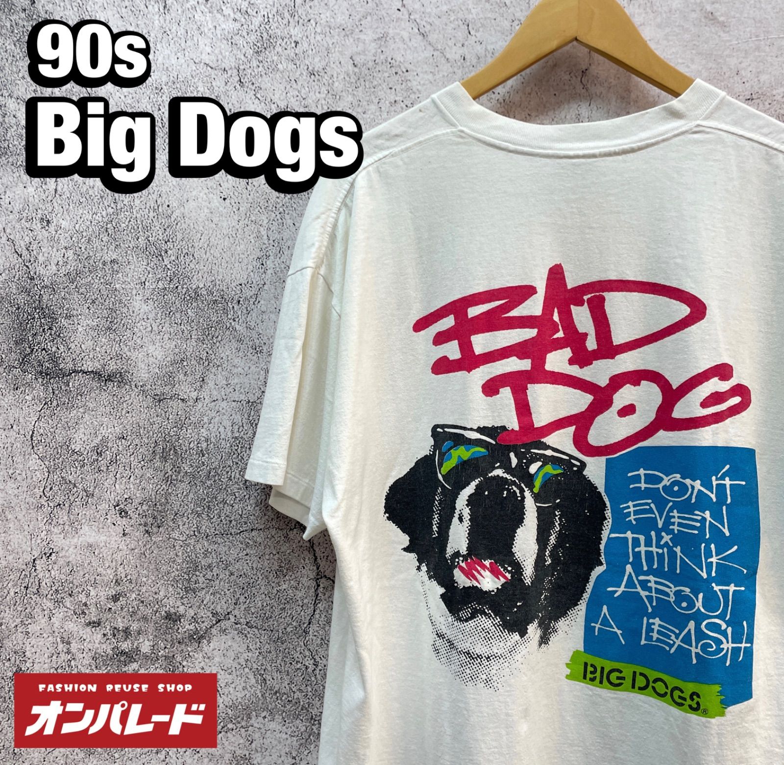90s Big Dogs ビッグドッグ ヴィンテージ Tシャツ 犬 アニマル - メルカリ