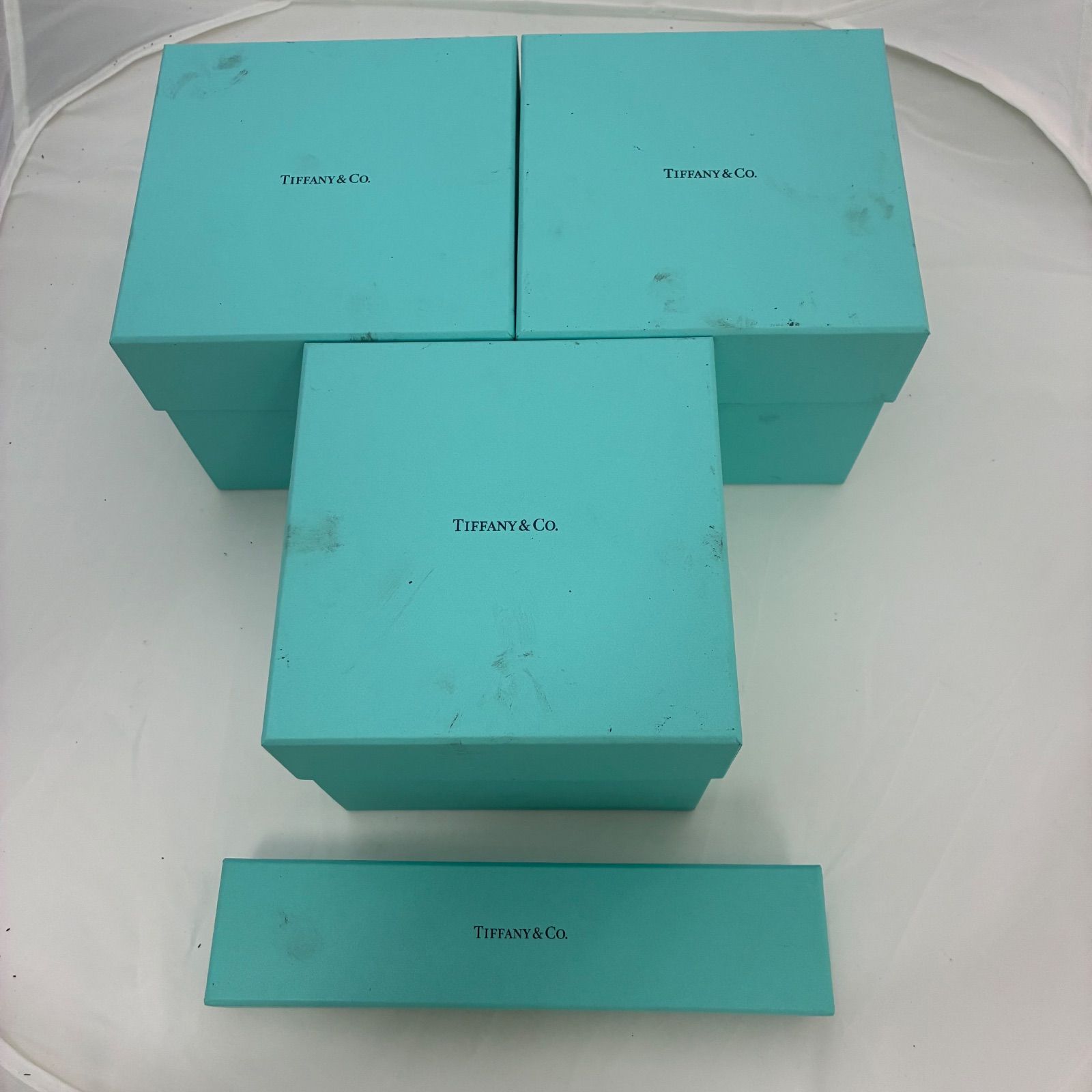 Tiffany 】ティファニー 箱 空箱 時計 ブレスレット WatchBOX 4個 