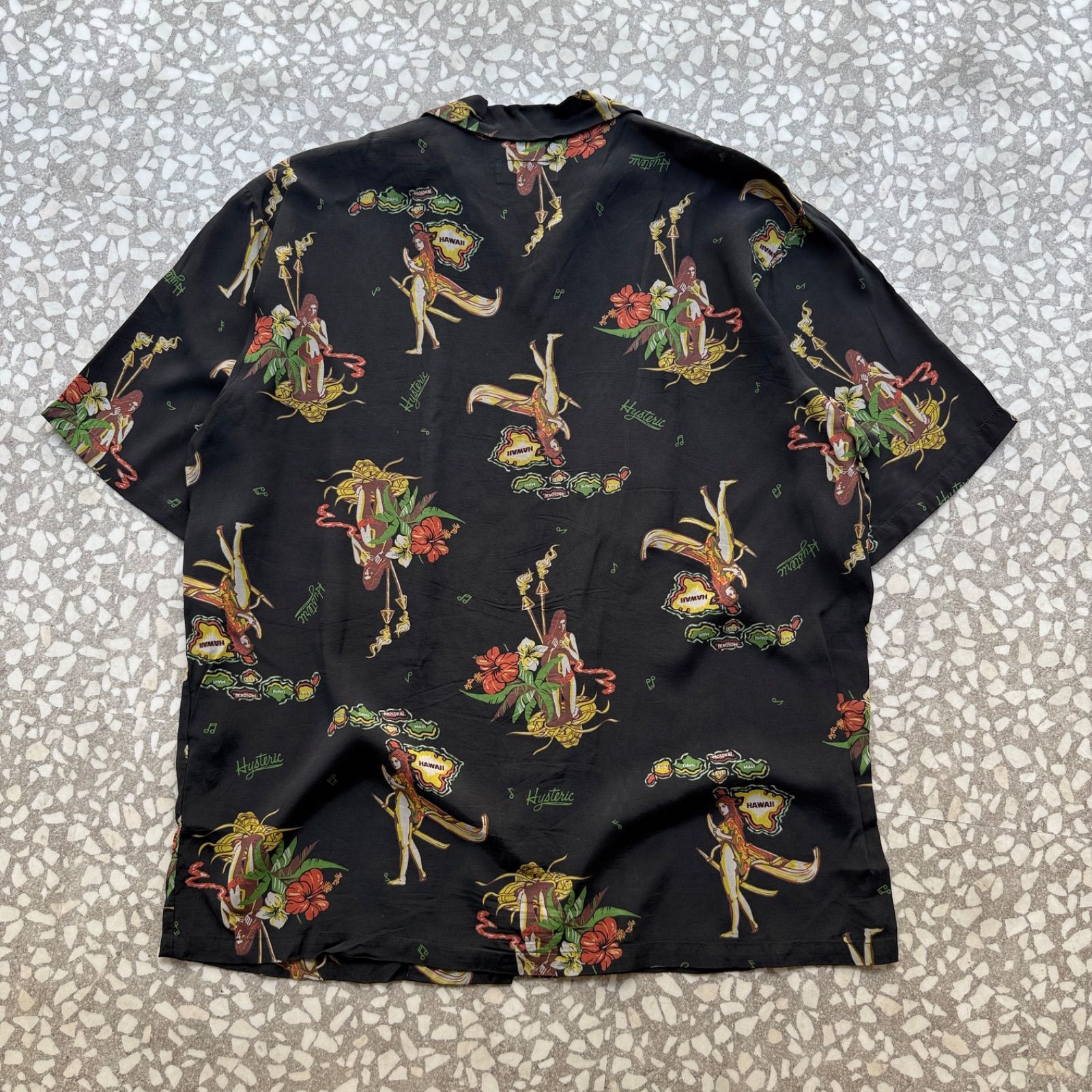 HYSTERIC GLAMOUR / rayon aloha shirt sizeXL ヒステリックグラマー 