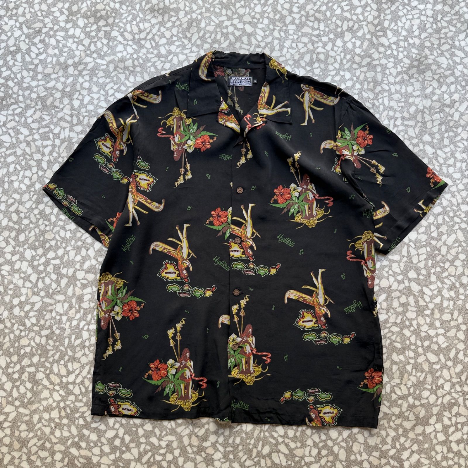 HYSTERIC GLAMOUR / rayon aloha shirt sizeXL ヒステリックグラマー 