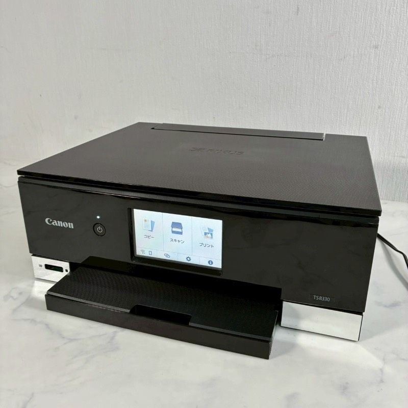 【印刷枚数3194枚】Canon キャノン プリンター 複合機 黒 ブラック TS8330 ② 513T550