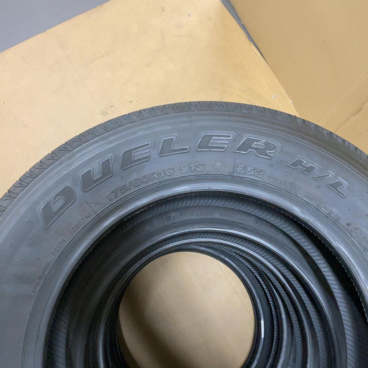 ブリヂストン DUELER H/L 852 175/80R16 5本セット ジムニー JB23 JB64