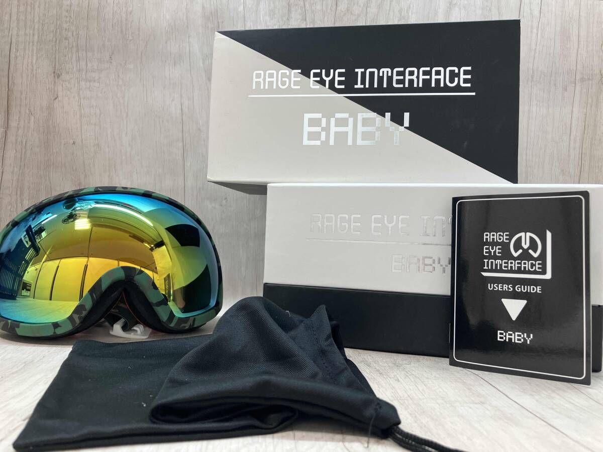 RAGE EYE INTERFACE BABY ゴーグル ウィンターギアその他 スノボ 川崎