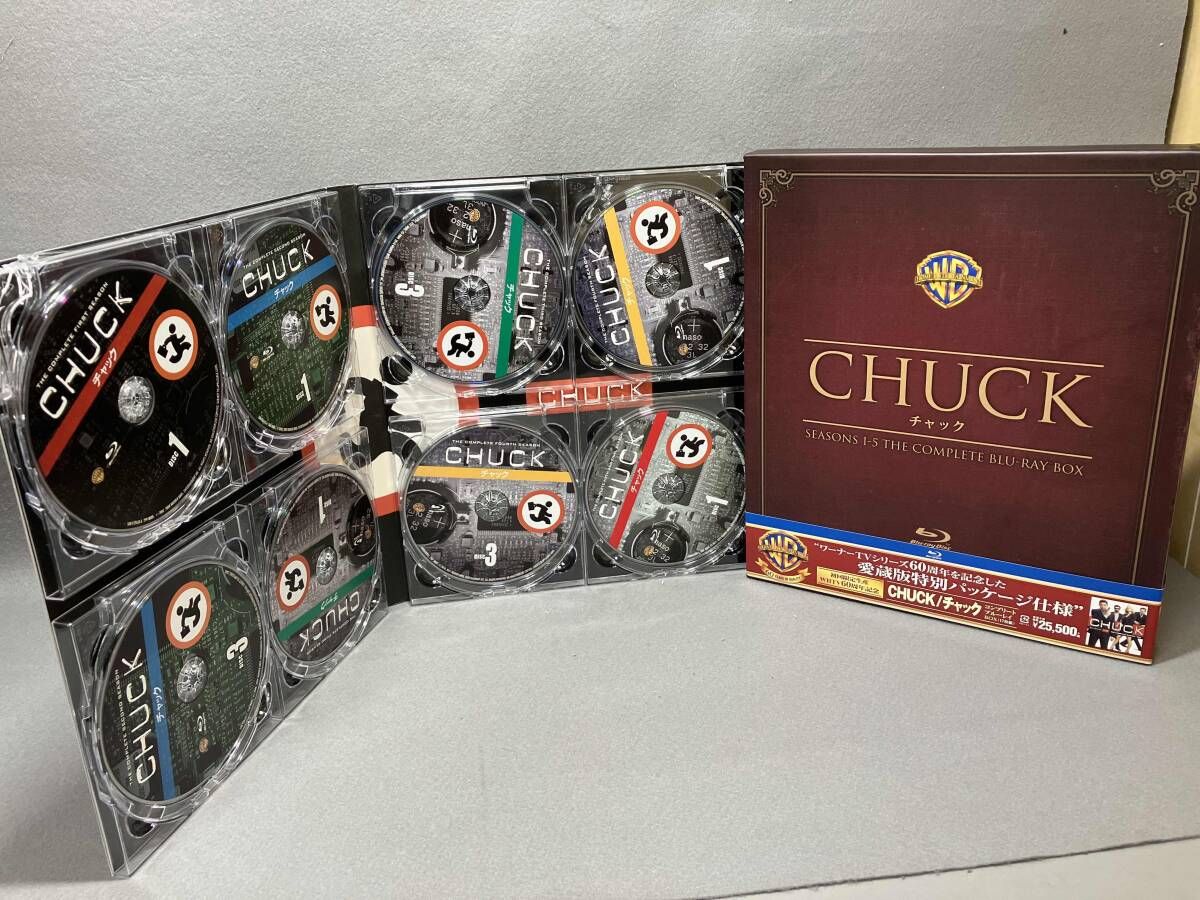 WBTV60周年記念 CHUCK/チャック コンプリｰト ブルｰレイBOX(Blu-ray Disc)