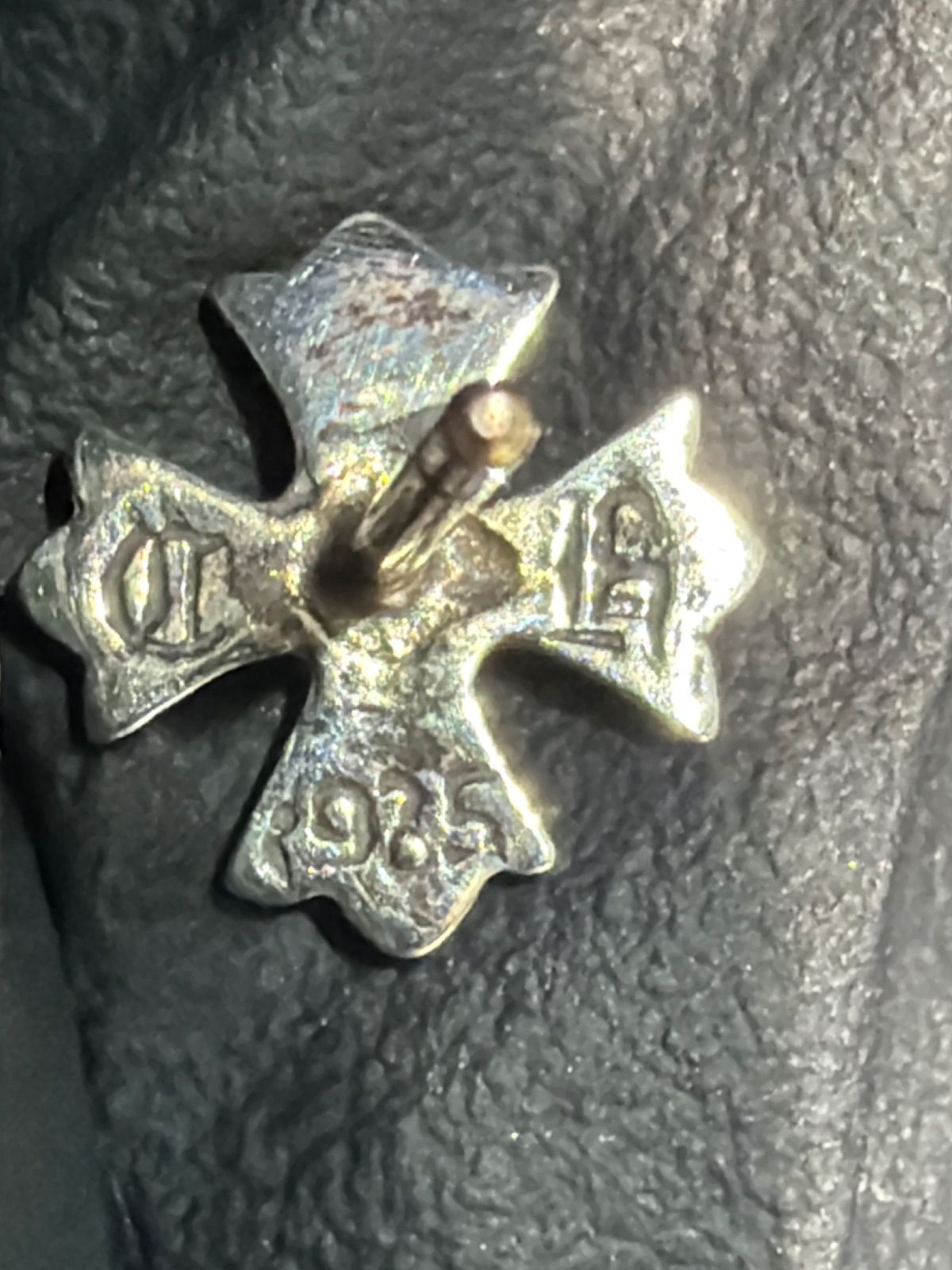 未使用 CHROME HEARTS クロムハーツ CH プラス 1Pダイヤモンド スタッド ピアス 未使用 CHROME HEARTS クロムハーツ CH プラス 1Pダイヤモンド スタッド ピアス
