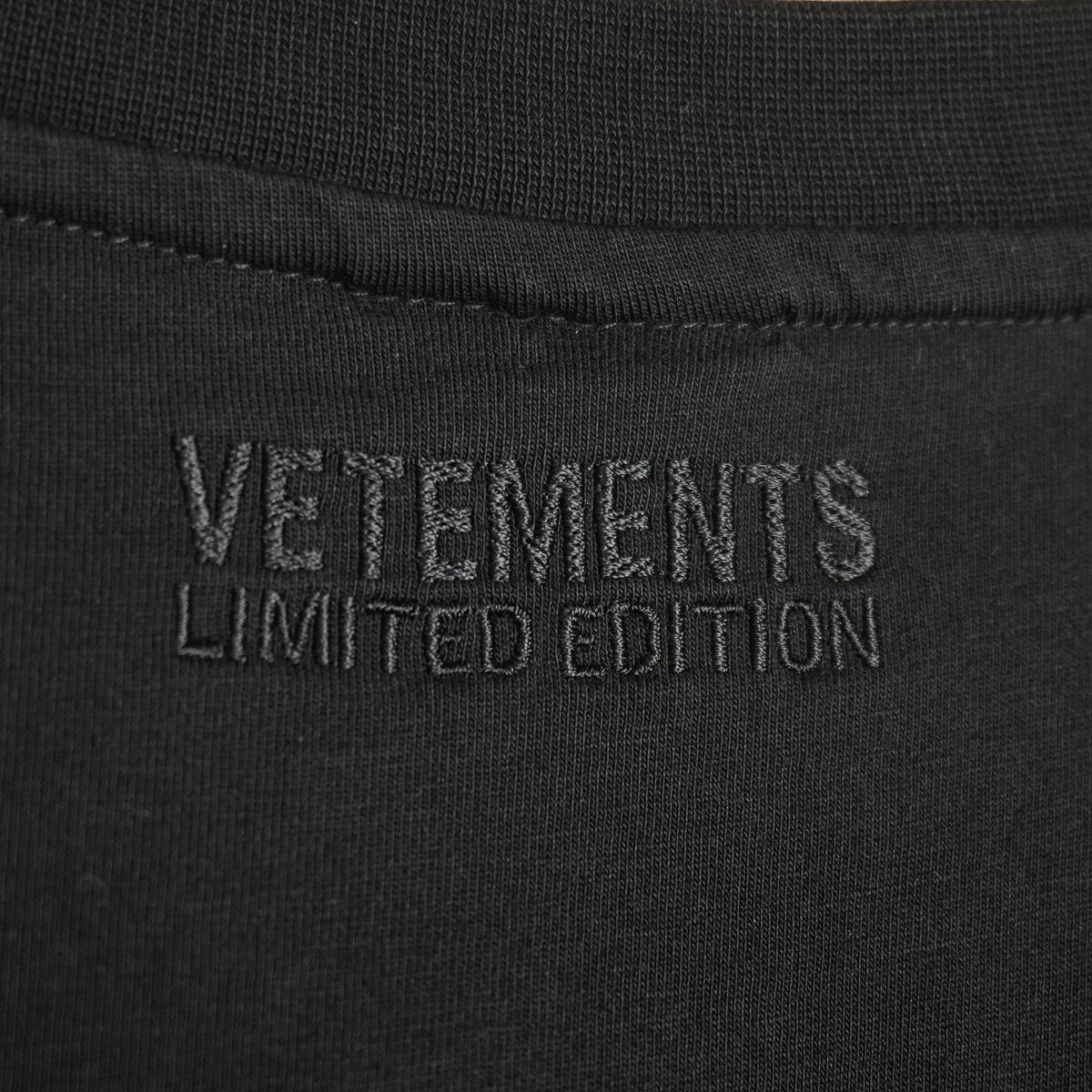 正規 美品 VETEMENTS ヴェトモン Double Anarchy Logo Tee UA52TR490Y 