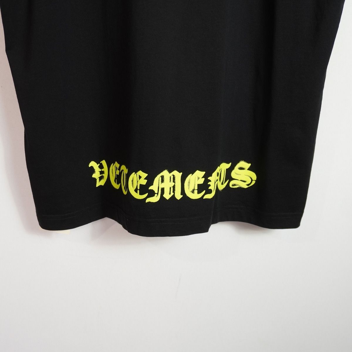 正規 美品 VETEMENTS ヴェトモン Double Anarchy Logo Tee UA52TR490Y 