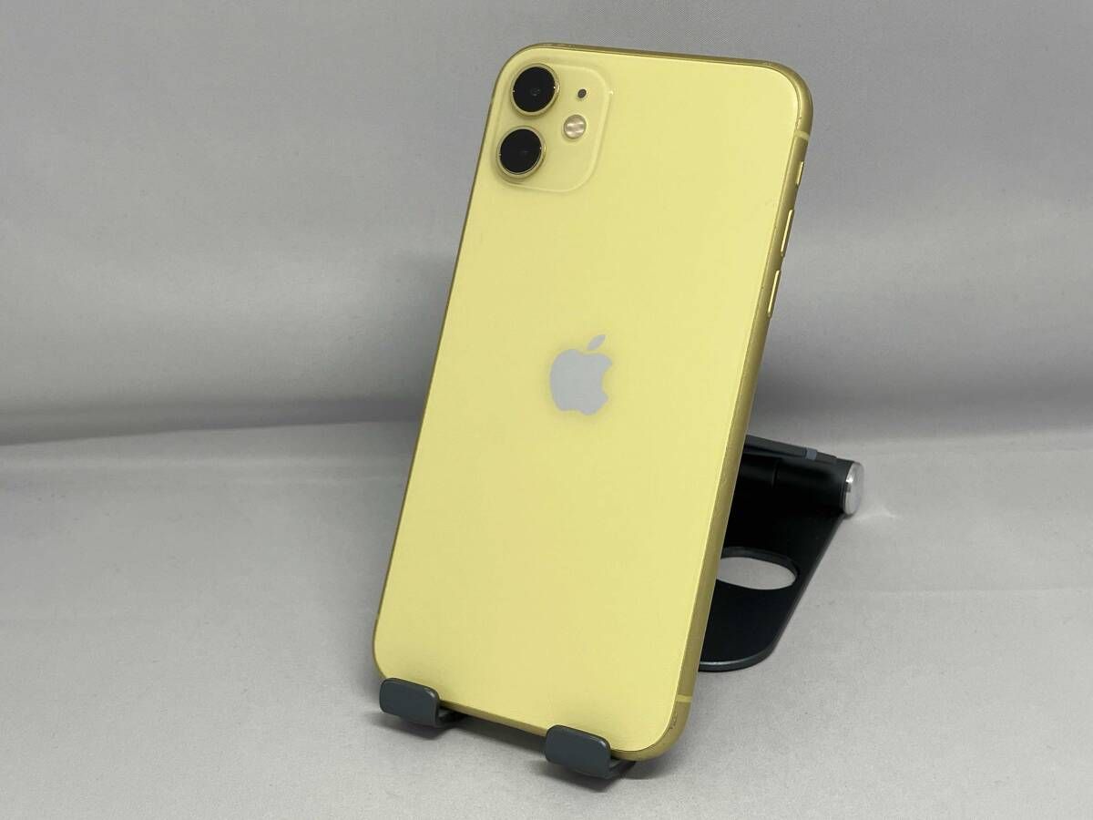 iPhone 11 128GB イエロー docomo 残債○ - メルカリ
