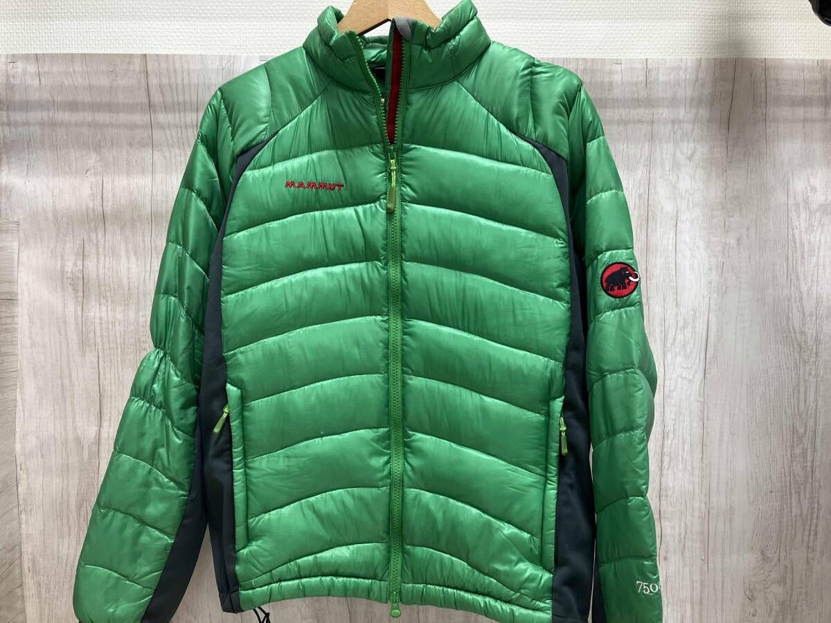 MAMMUT マムート ナイロン グリーン アウトドアウエア メンズ Mサイズ 川崎港町