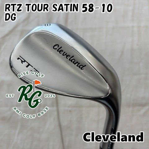 中古】ウェッジ クリーブランド RTZ TOUR SATIN 58-10◇DG◇S200◇58