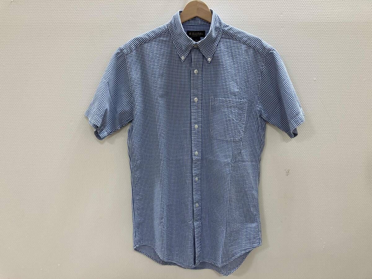 BROOKS BROTHERS ブルックスブラザーズ ギンガムチェック柄ボタン 