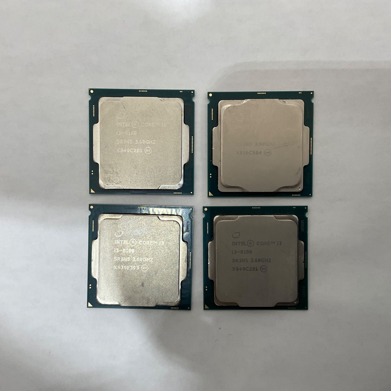 【Intel・インテル】CORE i3 第8世代　×4【動作良好!!】