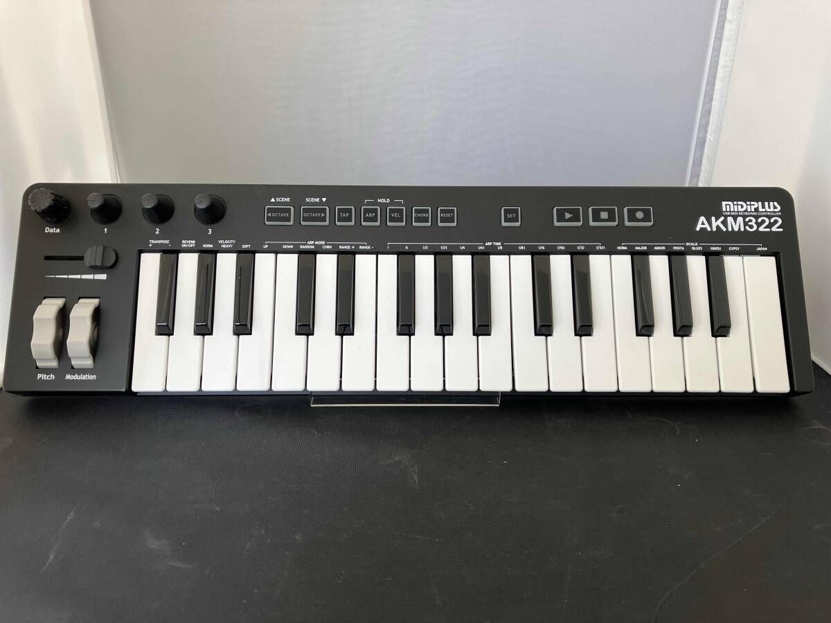 Midiplus MIDIキーボード コントローラー AKM322