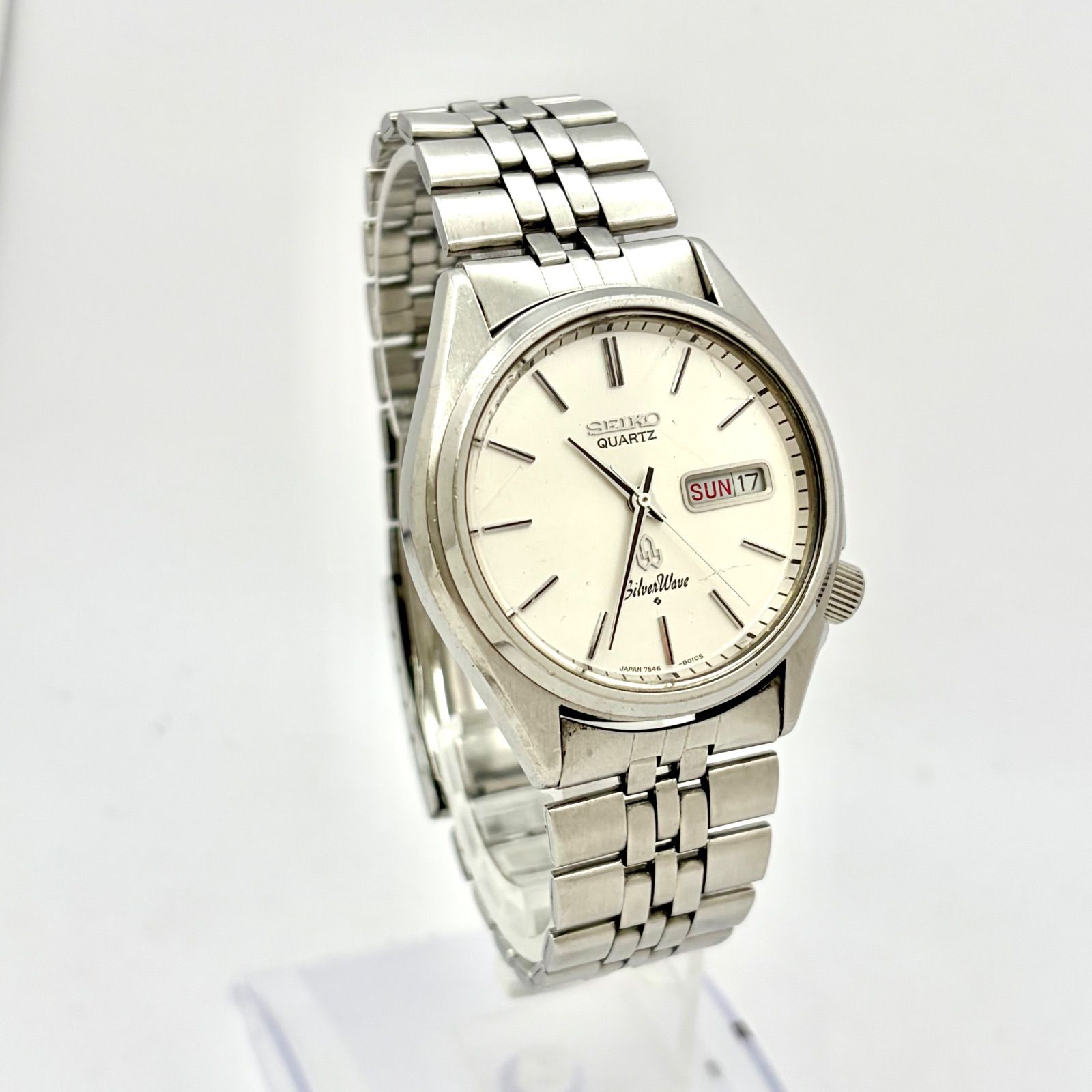 新品電池】SEIKO セイコー Silver Wave シルバーウェーブ メンズ