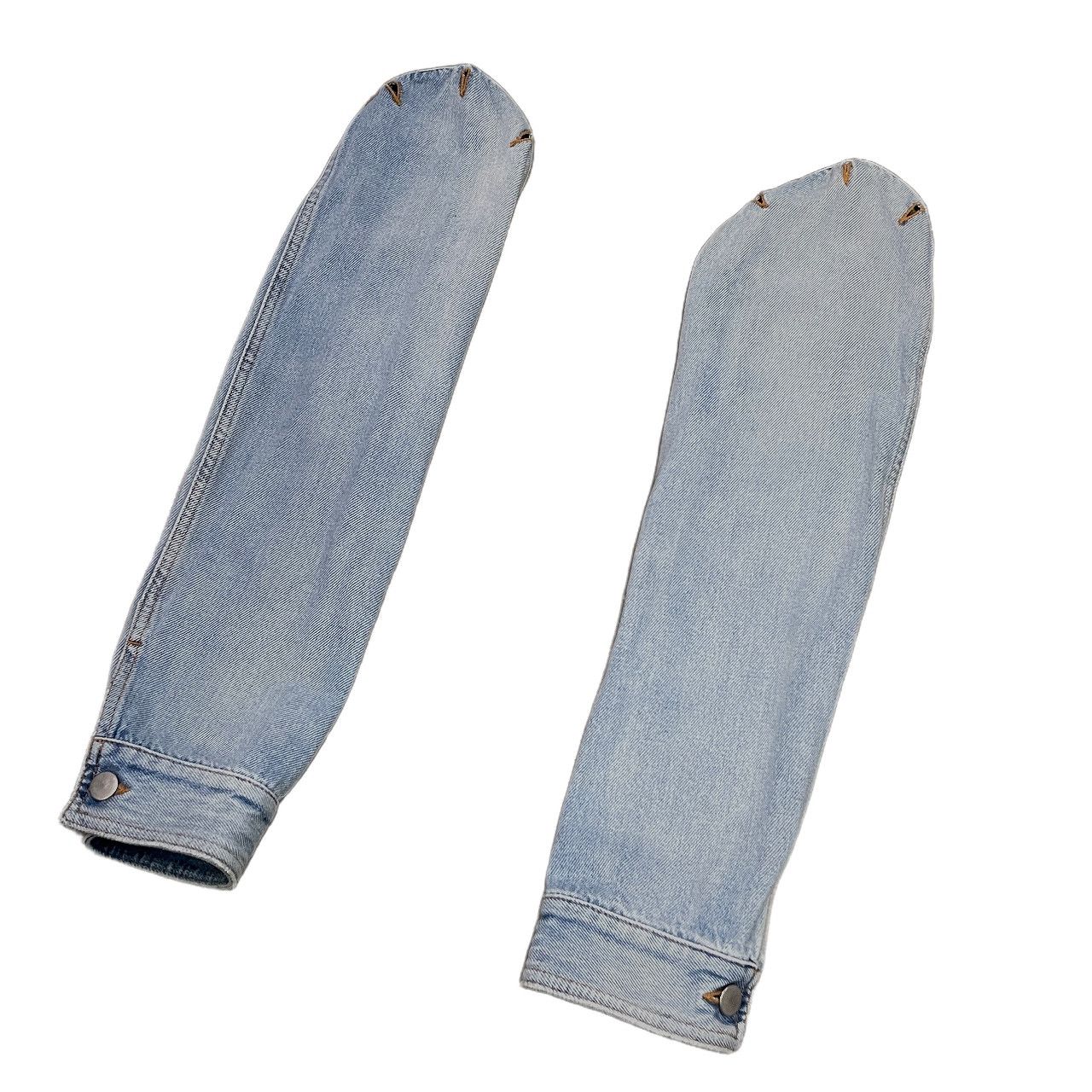 MM6 Maison Margiela 17SS 袖着脱カットオフデニムジャケット ベスト 