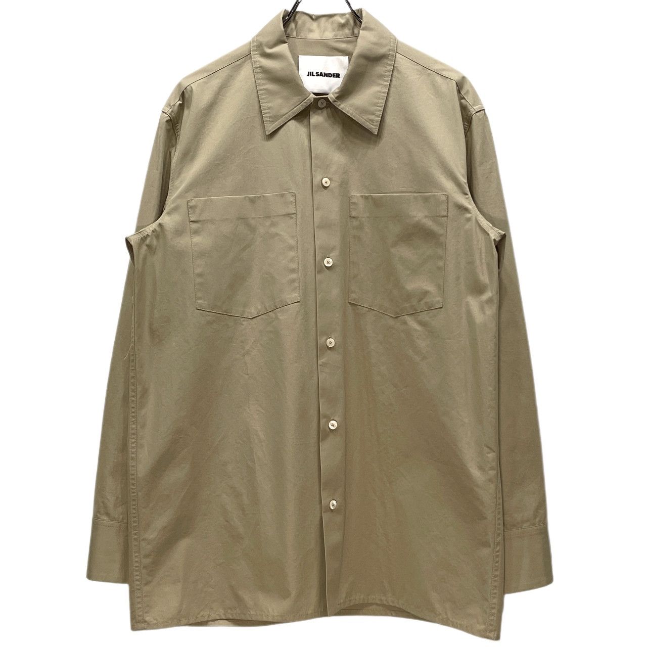JIL SANDER 23SS コットンブロードダブルポケットボックスシルエット 