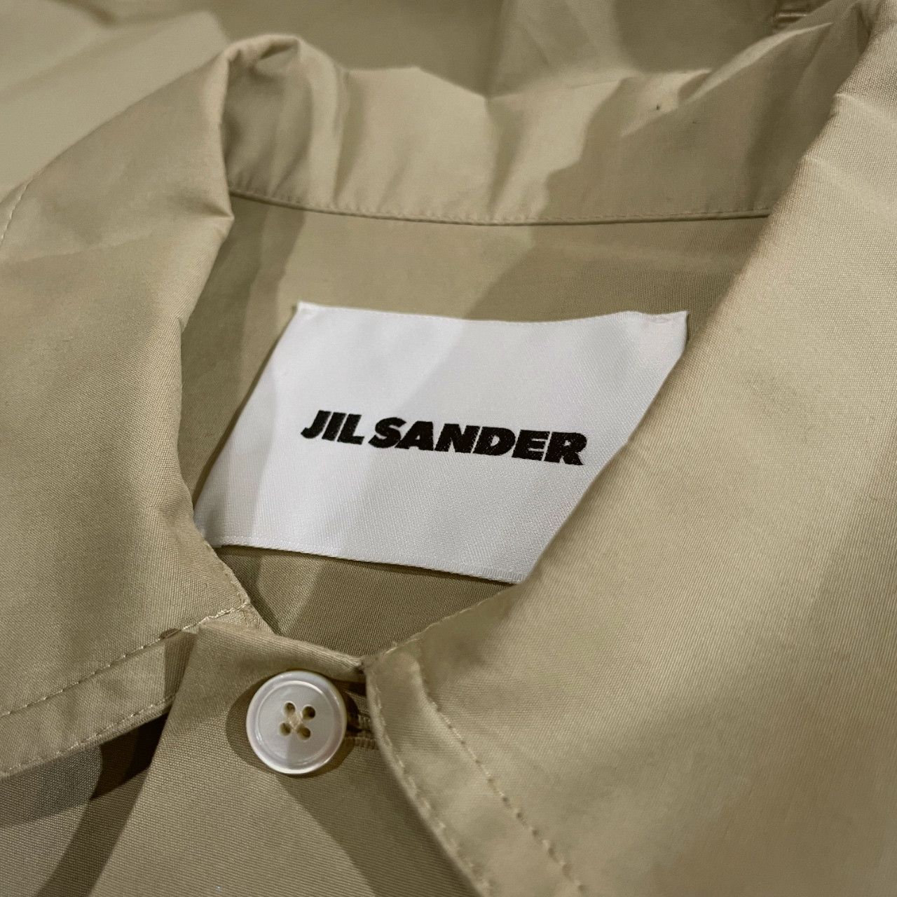 JIL SANDER 23SS コットンブロードダブルポケットボックスシルエット