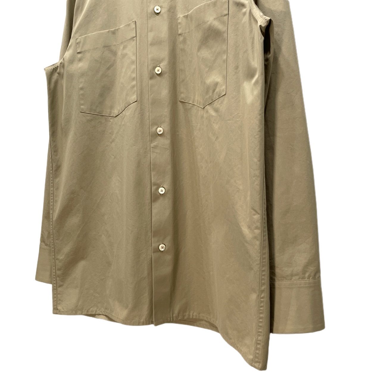 JIL SANDER 23SS コットンブロードダブルポケットボックスシルエットシャツ ブラウス トップス ジルサンダー メンズ JIL SANDER 23SS コットンブロードダブルポケットボックスシルエット