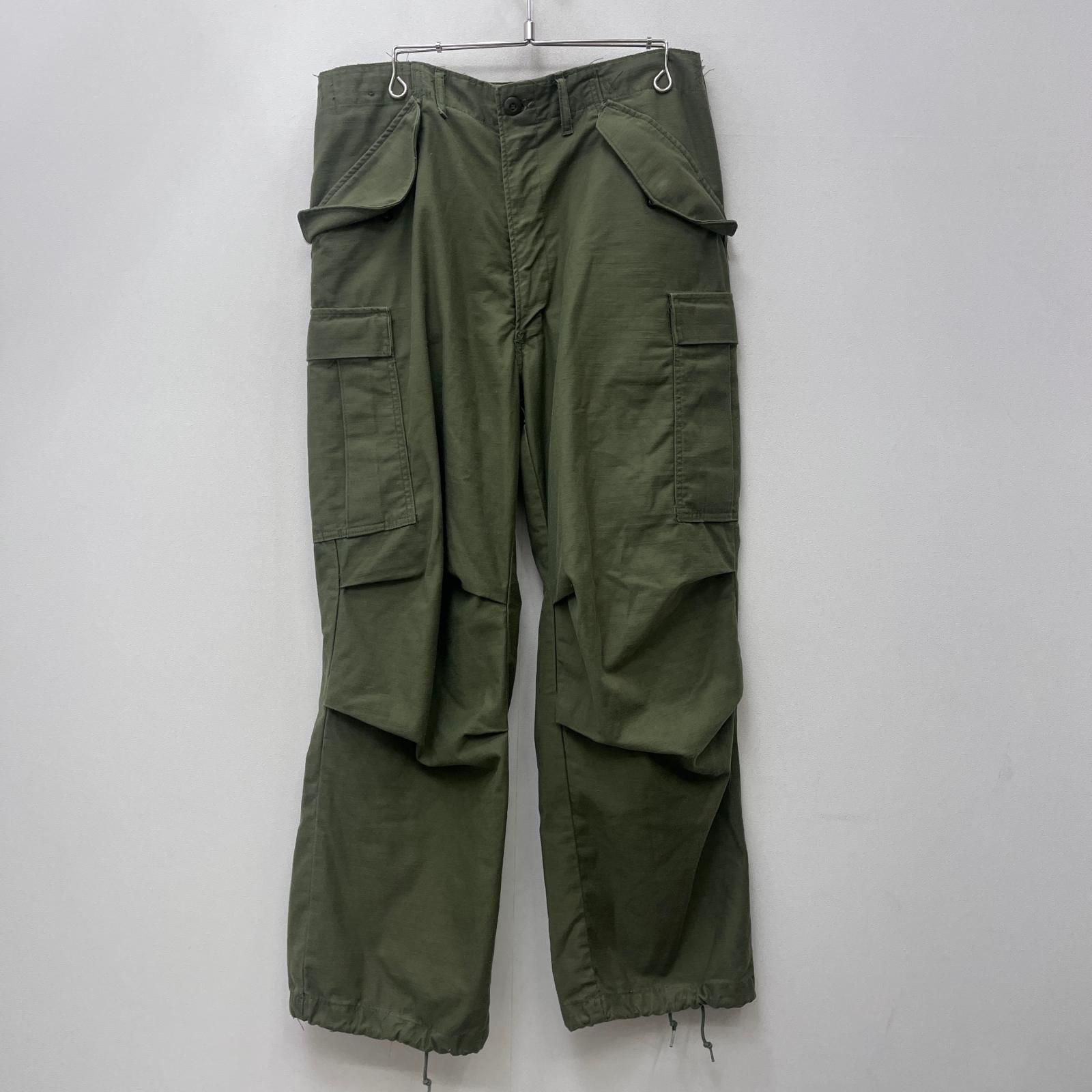 【加古川店】 中古 MILITARY衣料 | ミリタリーイリョウ カーゴパンツ M-65 FIELD TROUSERS A/シミピリング/US.ARMY 8415-782-2954 カーキ 【107】