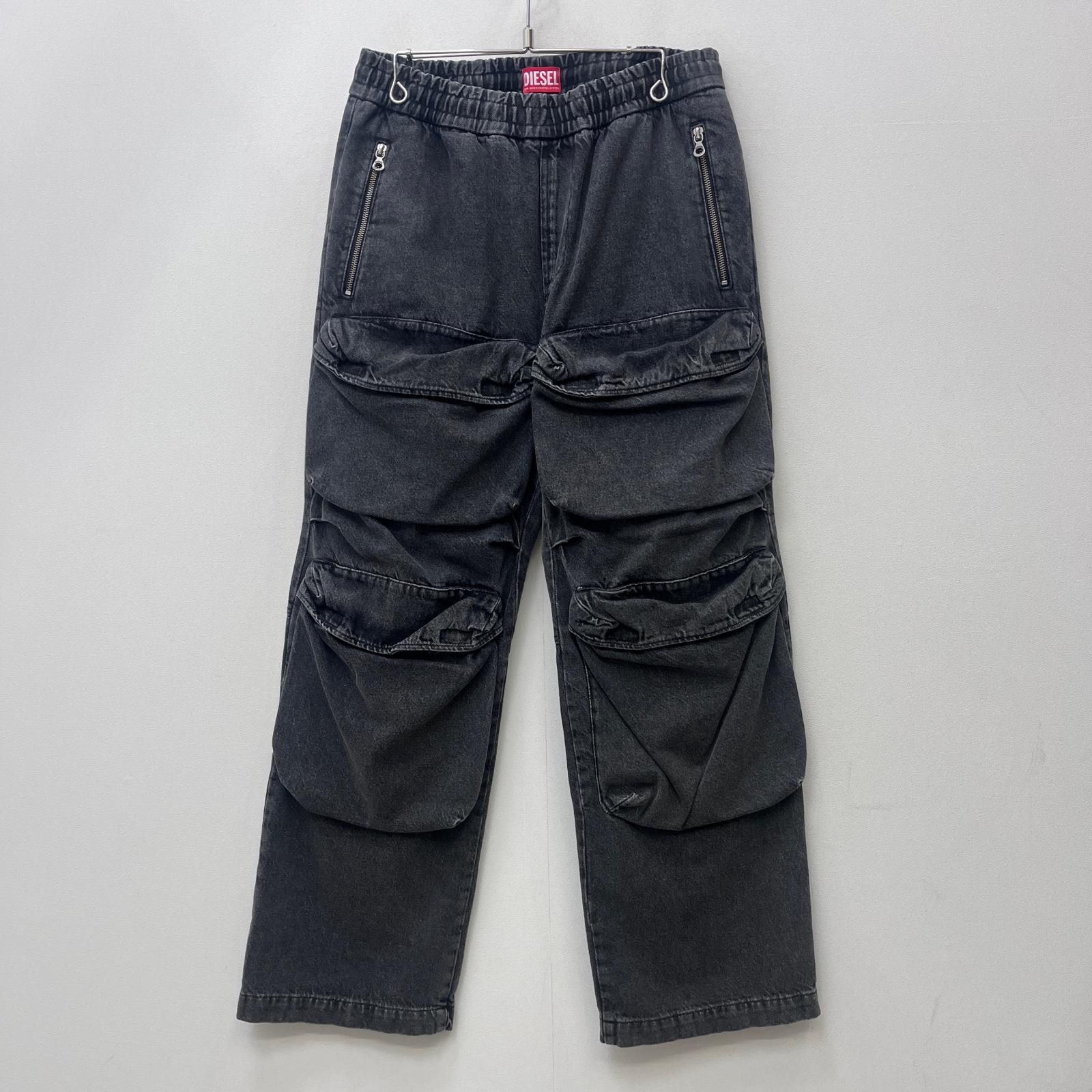 【加古川店】 中古 DIESEL | ディーゼル デニムパンツ D-BAERTSON ブラック サイズ：30 【107】