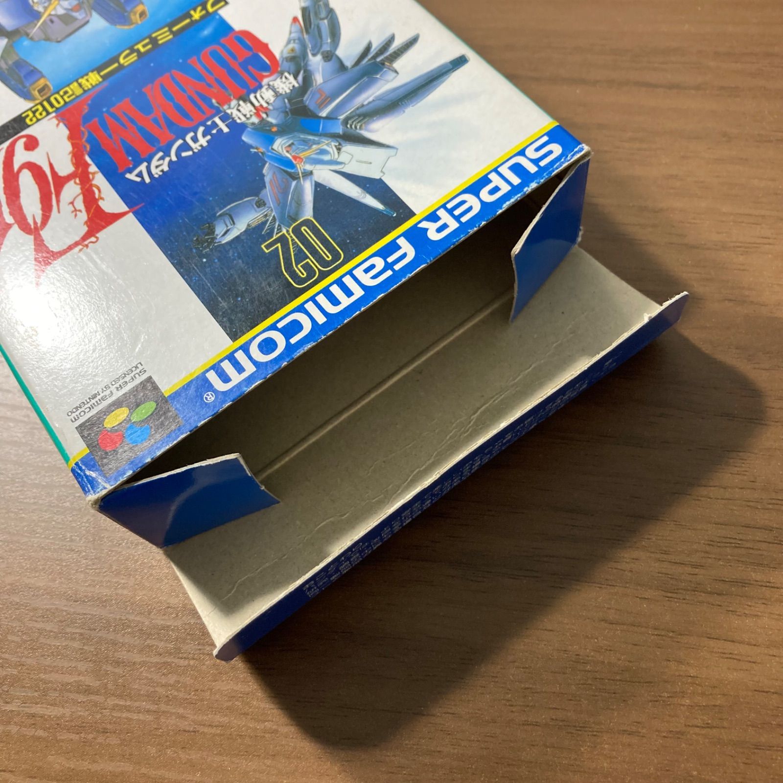 機動戦士ガンダム F91 スーパーファミコン ソフト 箱付き 3-95 - メルカリ 機動戦士ガンダム F91 スーパーファミコン ソフト 箱付き 3-95 - メルカリ