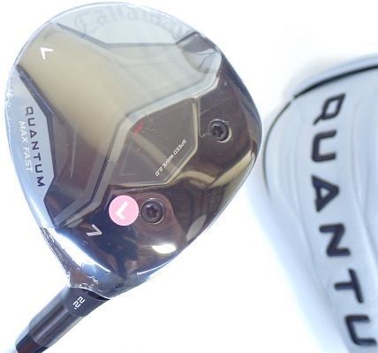 新品 女性用 キャロウェイ QUANTUM MAX FAST フェアウェイウッド SPDSTAR WMS 40 7w 22度 L 日本仕様