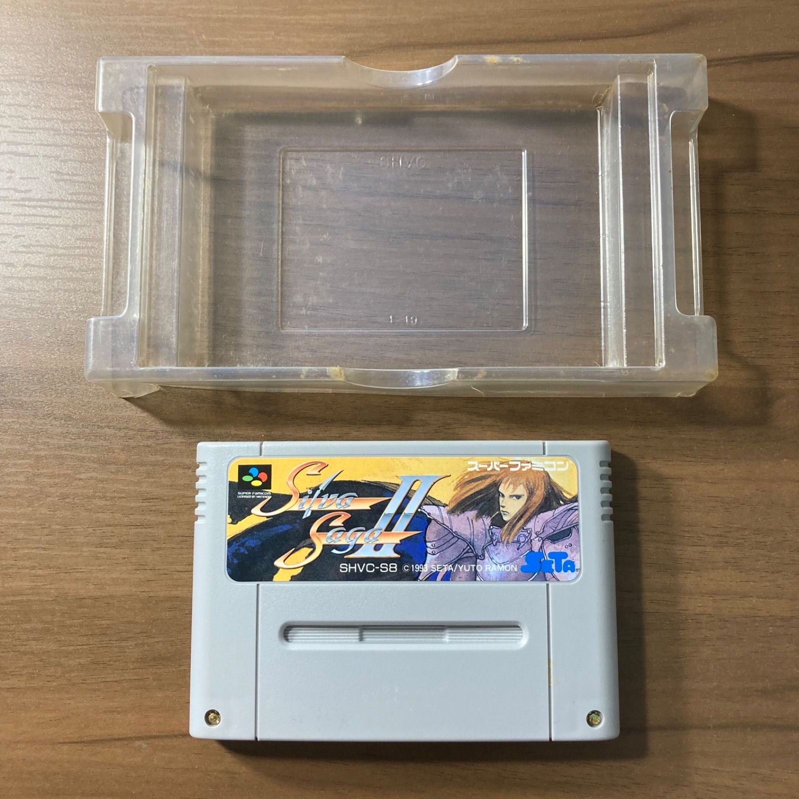 ★未開封新品　SFC シルヴァサーガ2  スーパーファミコン　ソフト シルヴァ・サーガII ソフトのみ スーパーファミコンソフト (新品電池