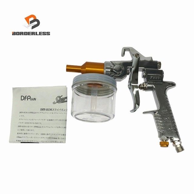 ☆極美品☆ DFP-GUN DFPガン ドライペイント用スプレーガン MT-200 本体+パーツ spray/スプレーフレーク SHOWUP バスター127935