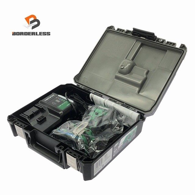 ☆未使用品☆HiKOKI ハイコーキ 36V コードレスインパクトドライバ WH36DD(XPLSZ) バッテリー1個(BSL36A18BX) 充電器 ケース付127949