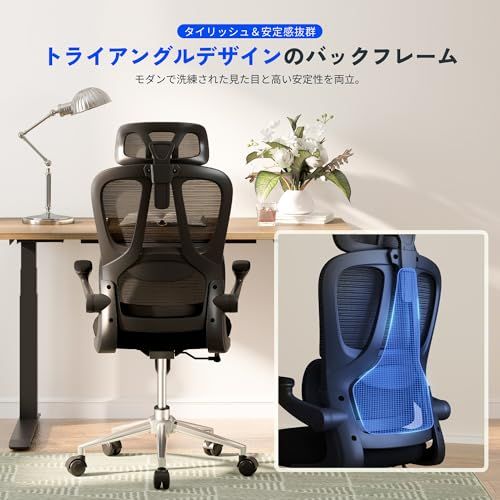 FLEXISPOT オフィスチェア デスクチェア OC6 人間工学 メッシュチェア