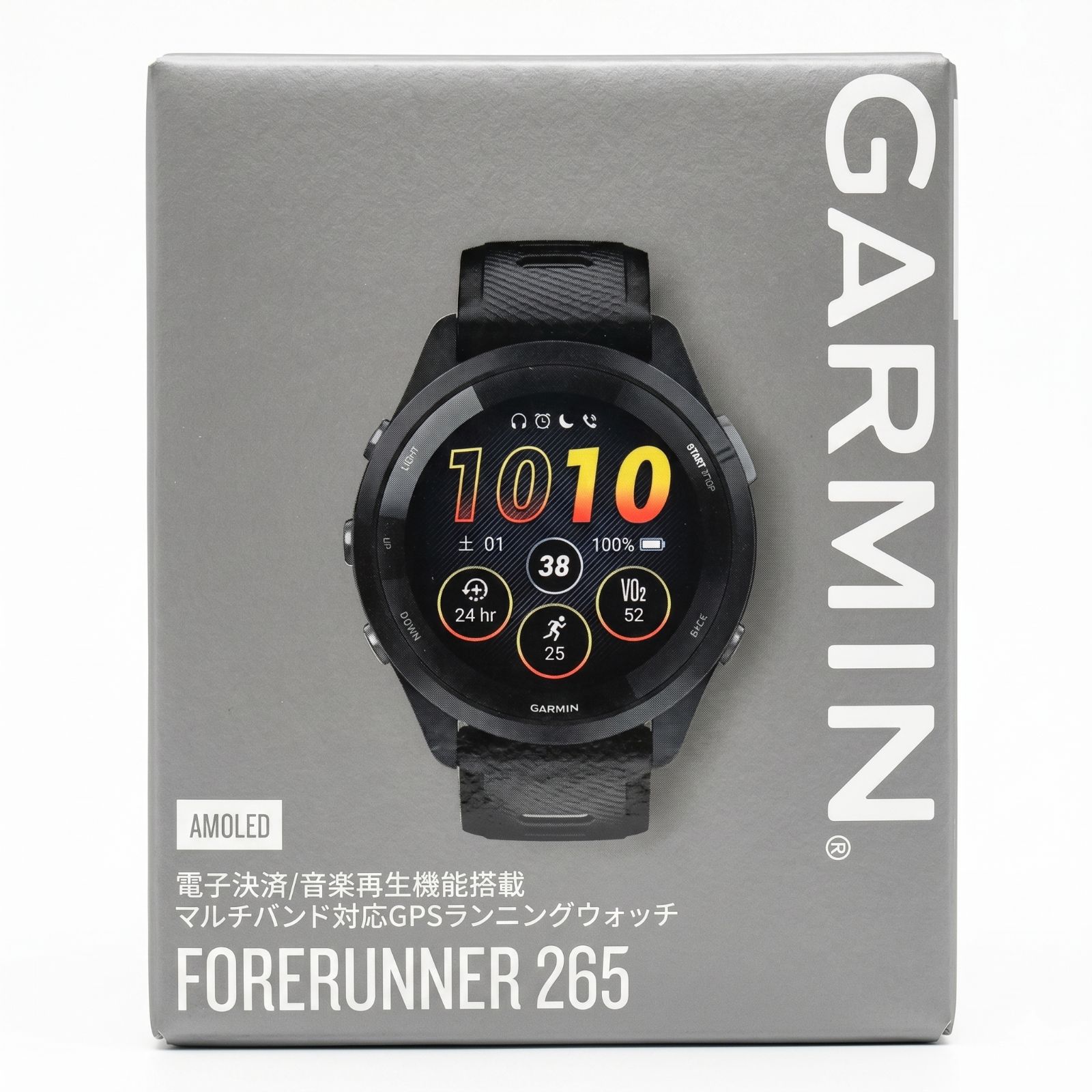 中古動作品 GARMIN Forerunner 265 GPS時計 - メルカリ