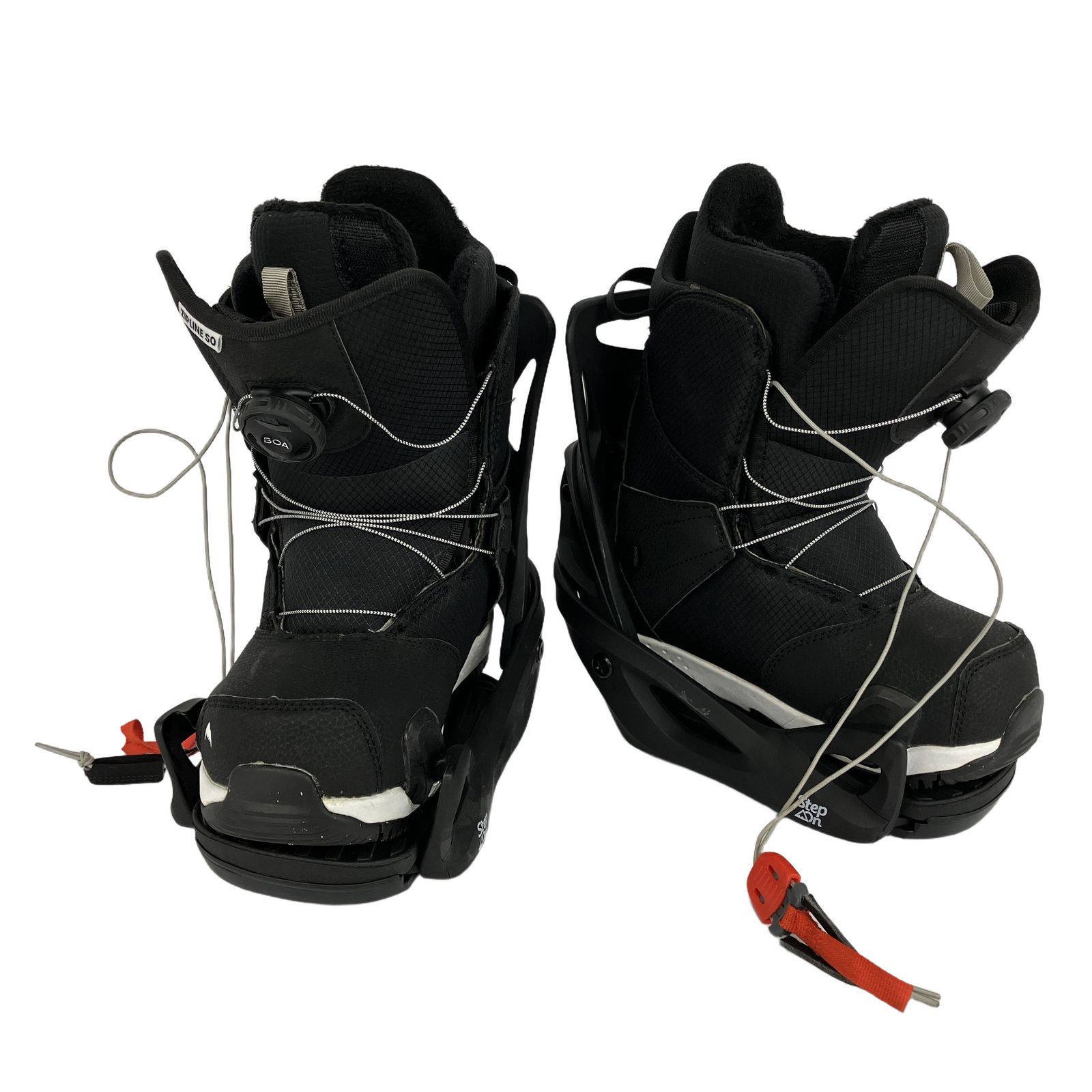 スノボー、ビンディング、ブーツ BURTON Step ON ビンディング ZIPLINE KIDS 22 ブーツ セット