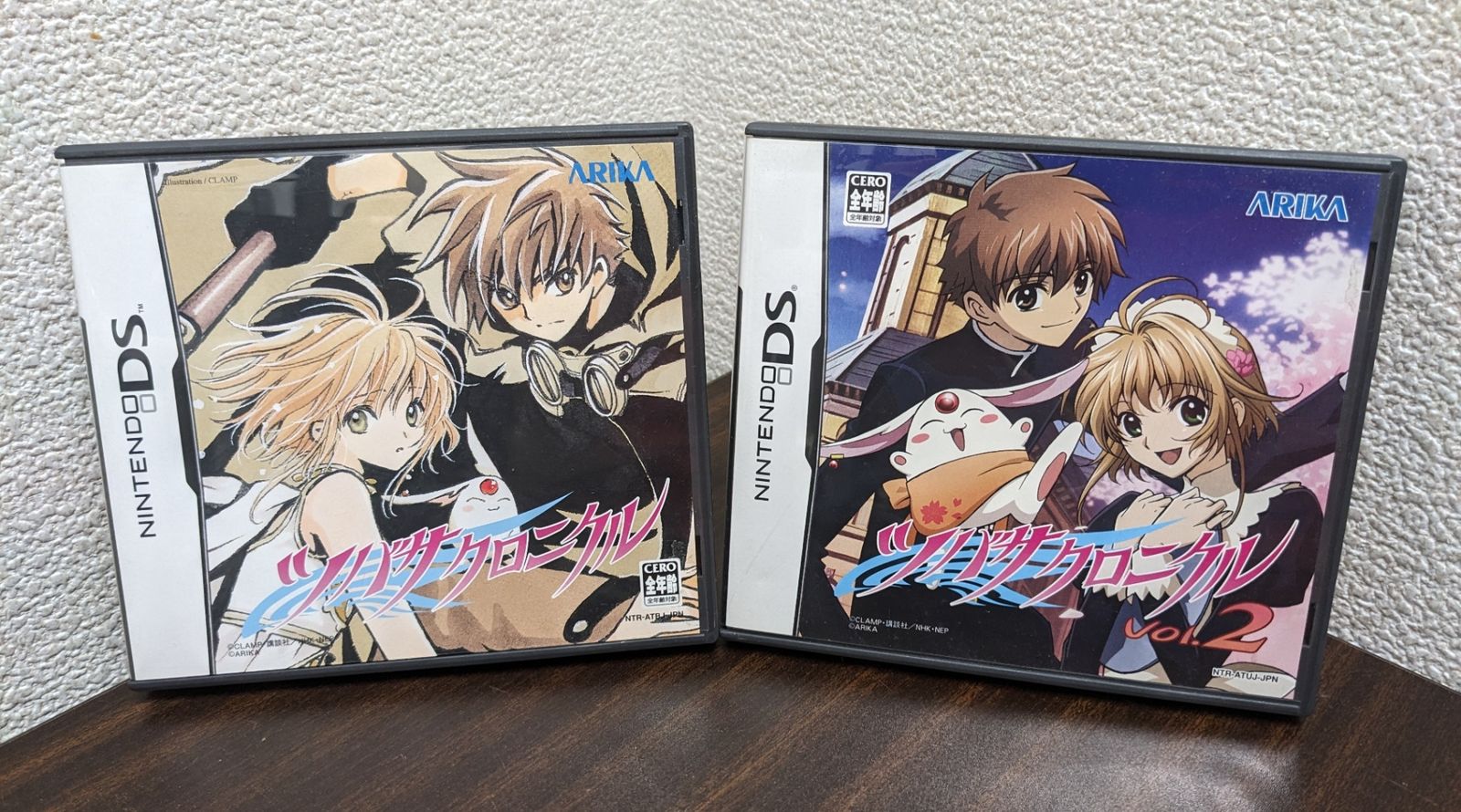 DSソフト◎ ツバサクロニクル / ツバサクロニクルVol.2　2本セット 4,250円